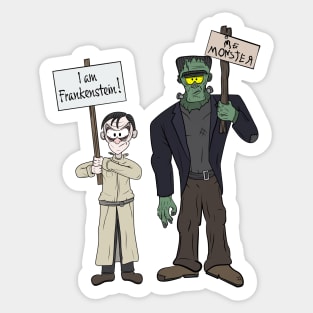 The Real Frankenstein Sticker